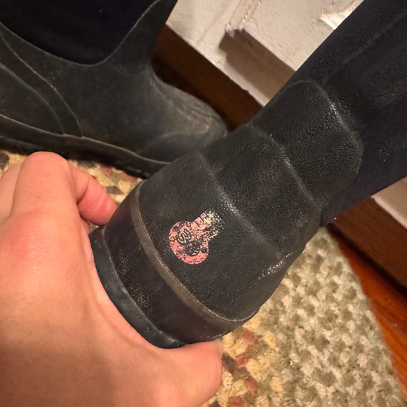 BOGS Kids Black Waterproof Boots toddler size 11 - Picture 3 of 6